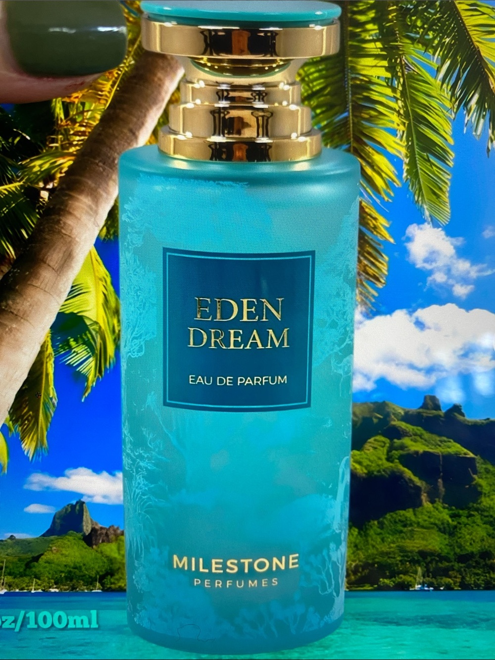Eden Dreams By Milestone Large Beautiful Bottle Smells Amazing Not Returnable